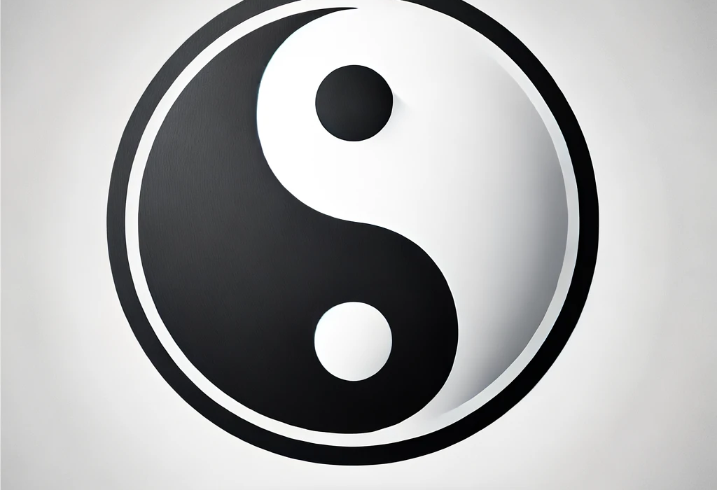 Tao Yin Yang symbol representing order and chaos, crucial in the journey of finding your destiny